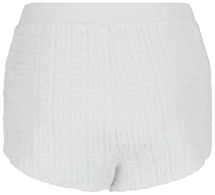 Givenchy 4G Monogram Jogging Shorts White