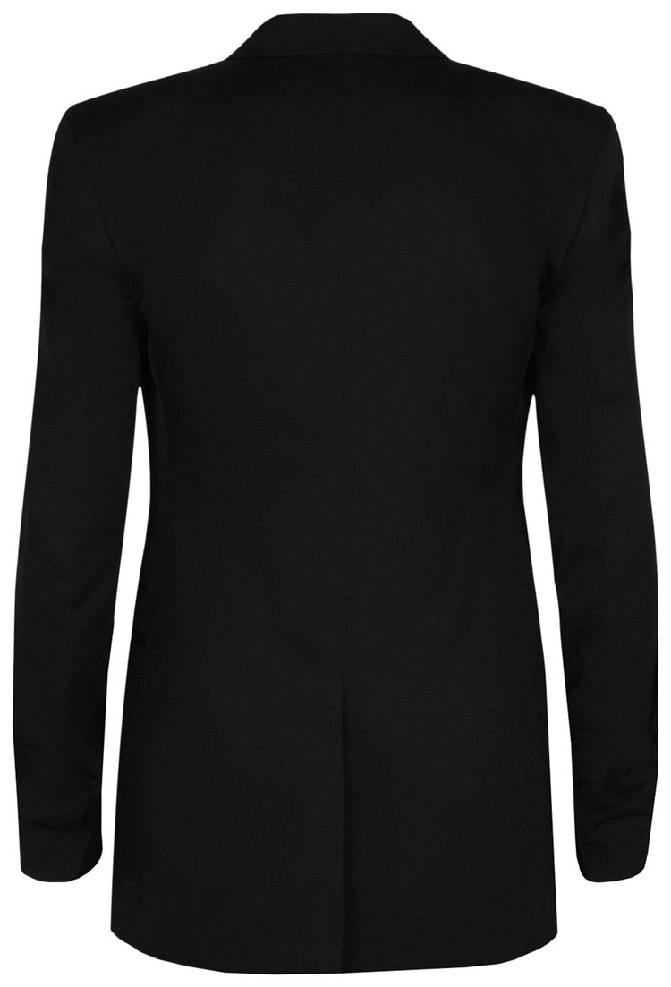 Givenchy Extra Fitted Single Button Blazer Black