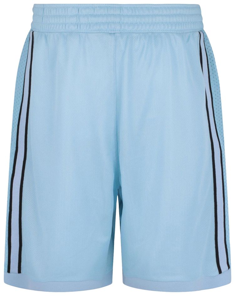 Givenchy Mesh Basketball Shorts Light Blue