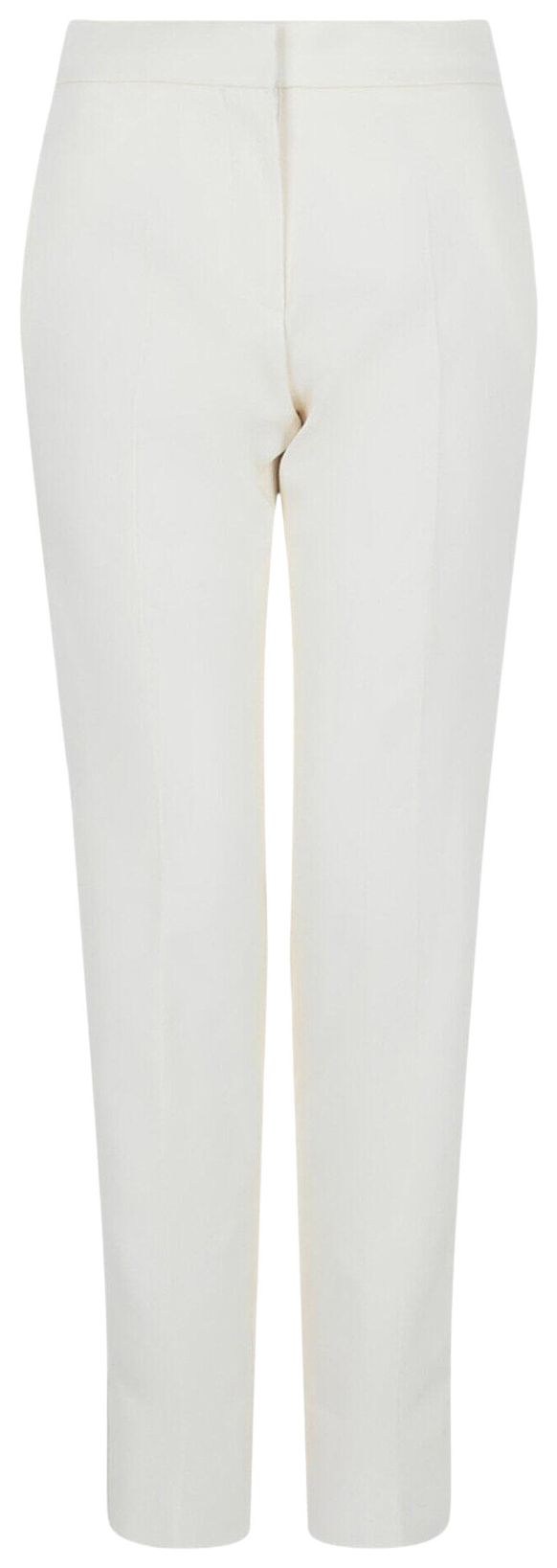 Givenchy Striped Silk Tuxedo Pants White