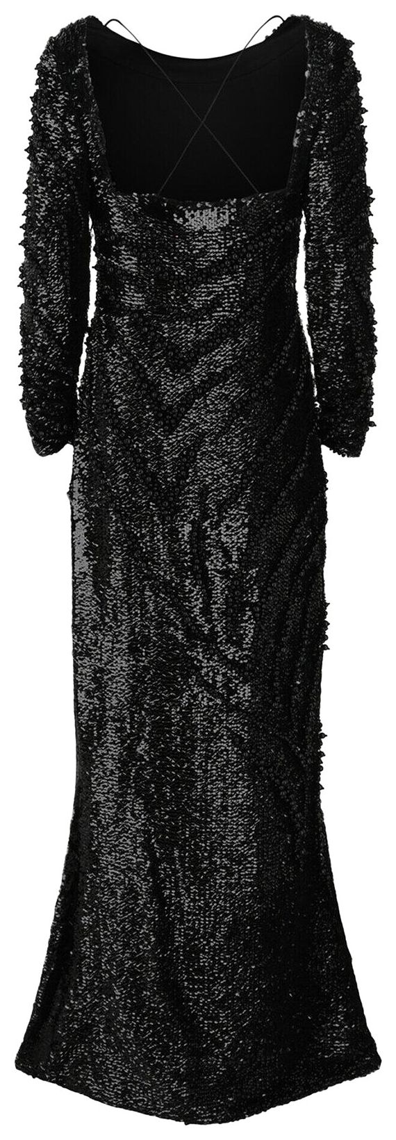givenchy sequin dress Givenchy Silver Sequin Gown
