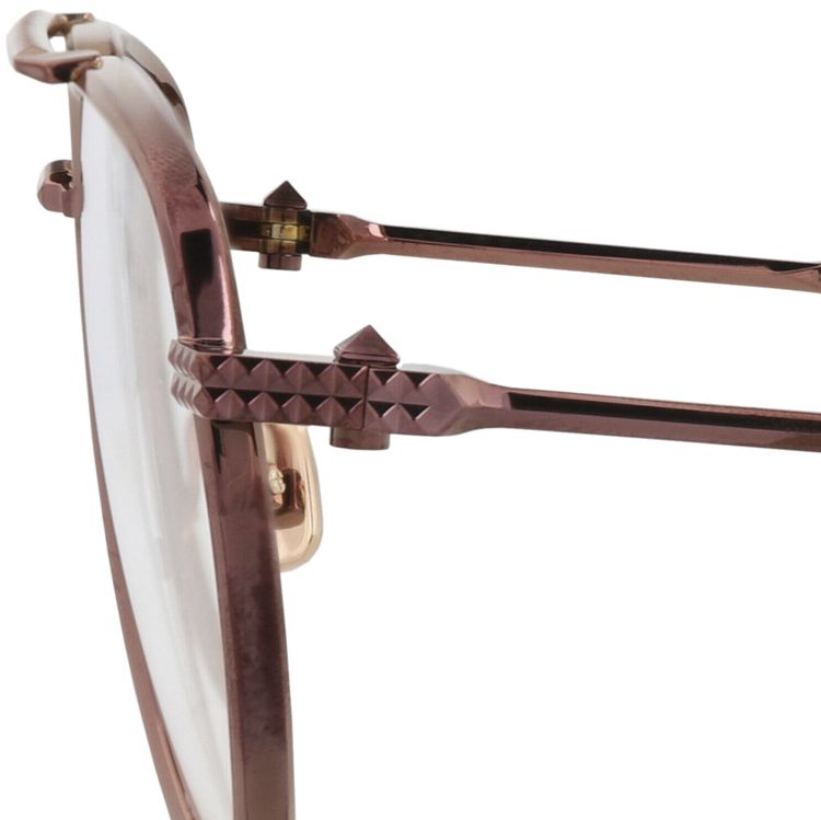 Valentino Aviator Metal Optical Frames BrownTransparent