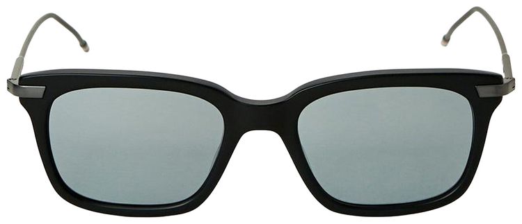 Thom Browne Rectangular Sunglasses BlackCharcoal