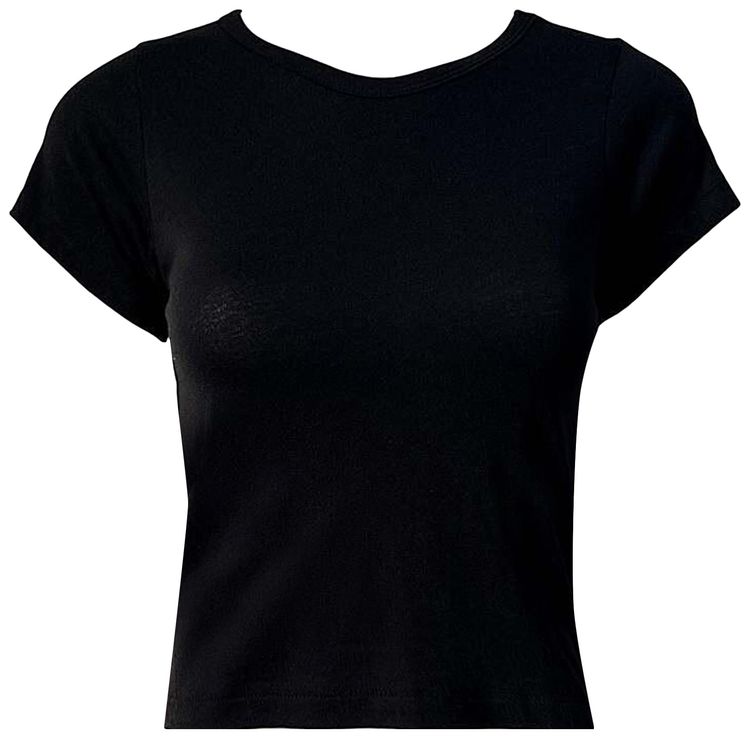 Eterne Short Sleeve Baby Tee Black