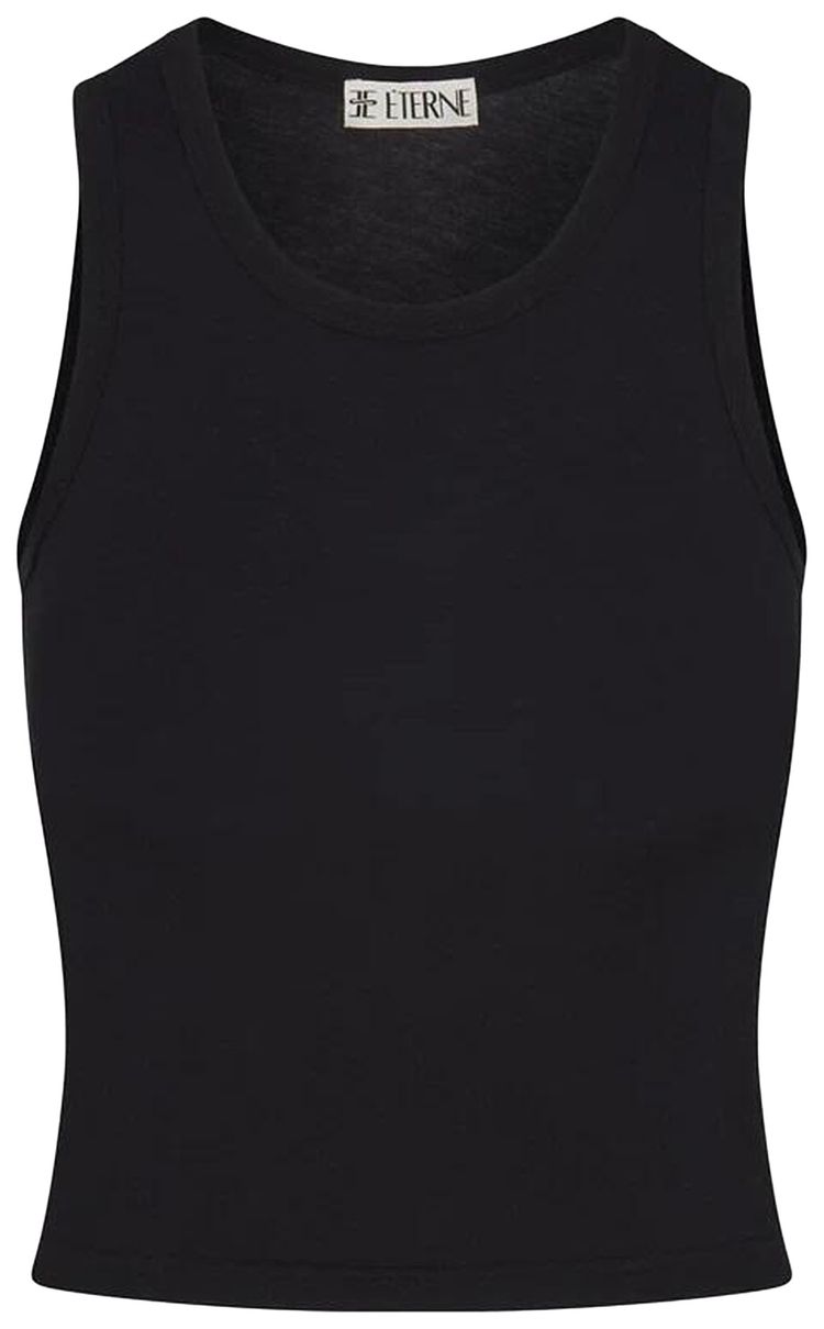 Eterne Fitted Tank Black