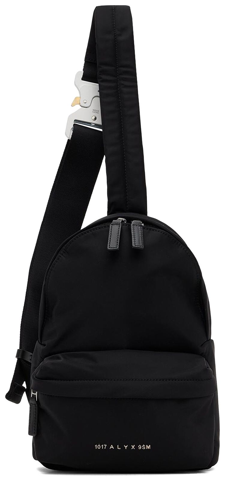 1017 ALYX 9SM Buckle Crossbody Backpack BlackWhite