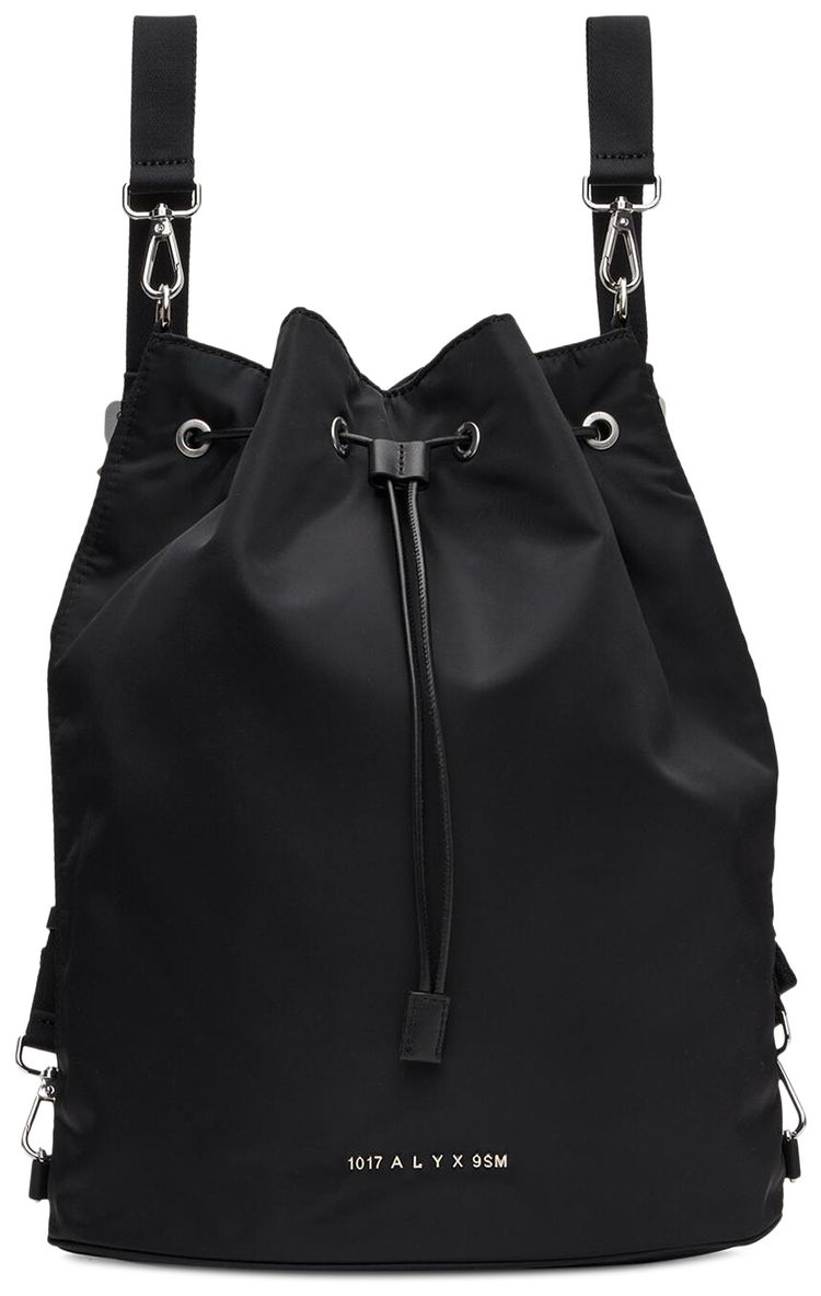 1017 ALYX 9SM Buckle Soft Backpack Black