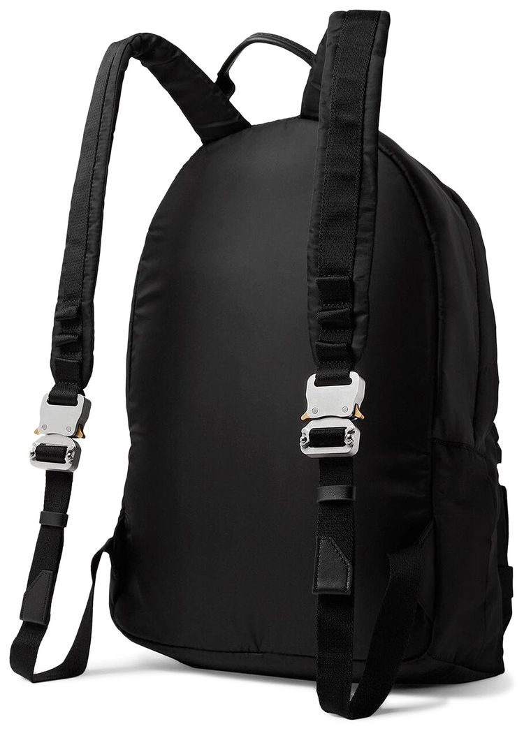 1017 ALYX 9SM Tricon Leather Trimmed Nylon Backpack Black