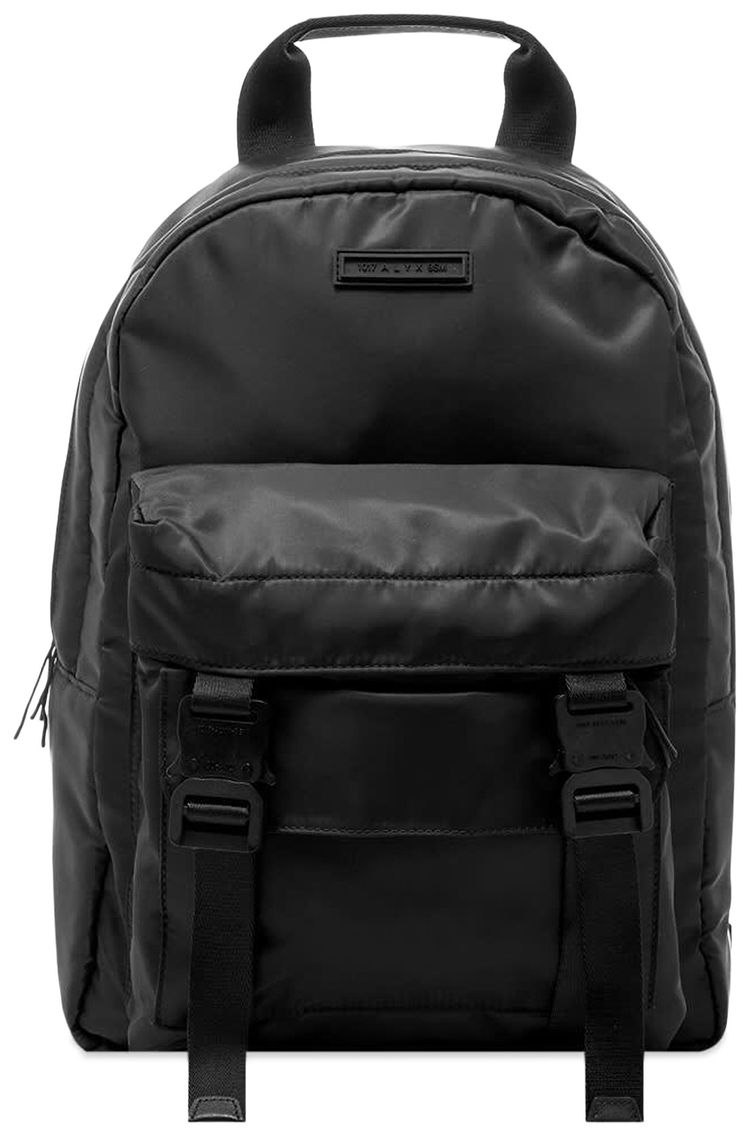 1017 ALYX 9SM Double Front Pocket Backpack Black