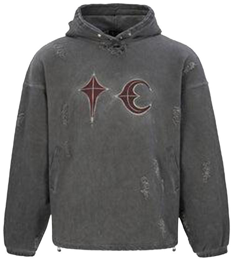 Thug Club Rock Hoodie Grey