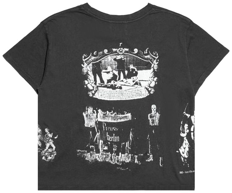 Enfants Riches Deprimes Napoleon T Shirt Faded Black
