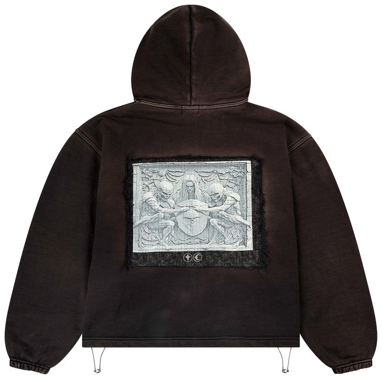 Thug Club Devil Peace Patch Hoodie Black