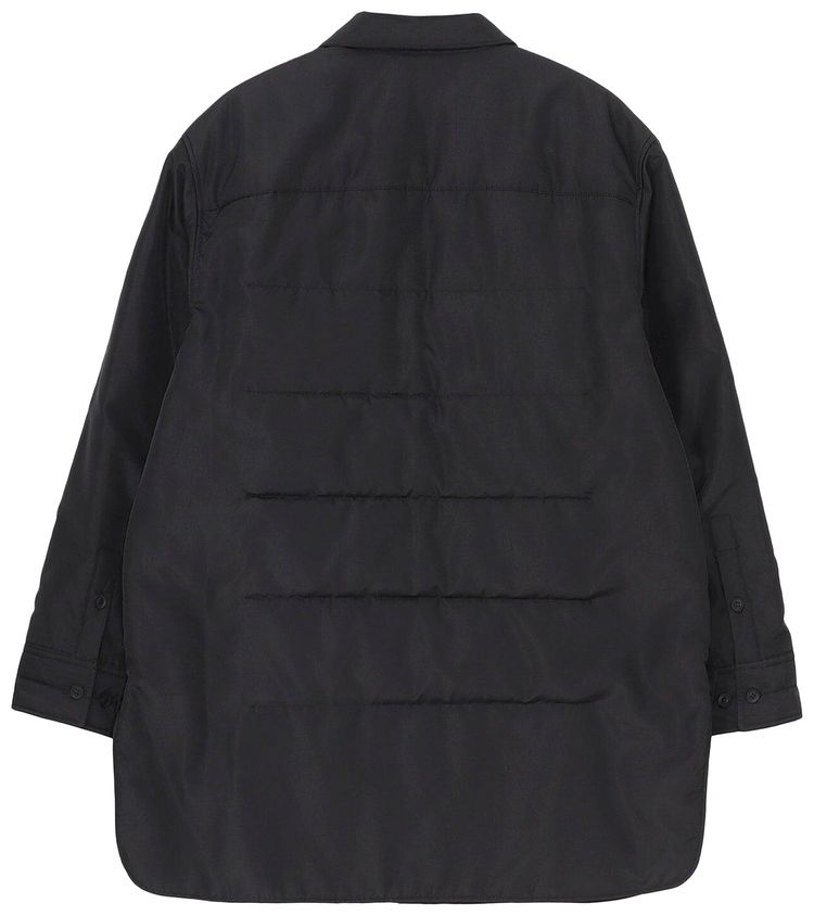 Yohji Yamamoto Double Layer Padded Blouse Black