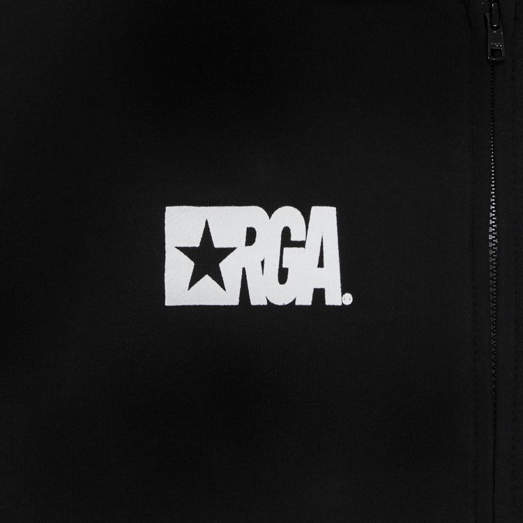 GOAT Exclusive Gabriel Moses The Last Hour Zip Up Hooded Sweatshirt Black