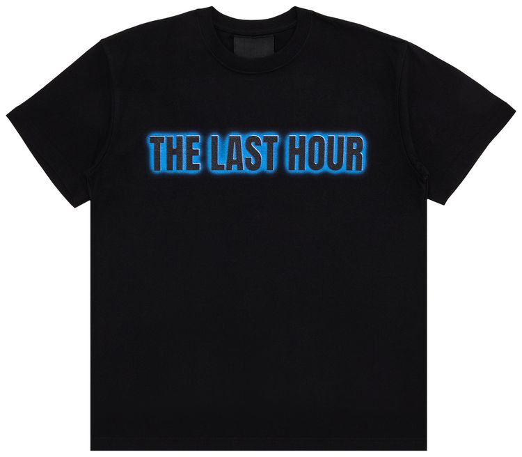 GOAT Exclusive Gabriel Moses The Last Hour Logo T Shirt Black