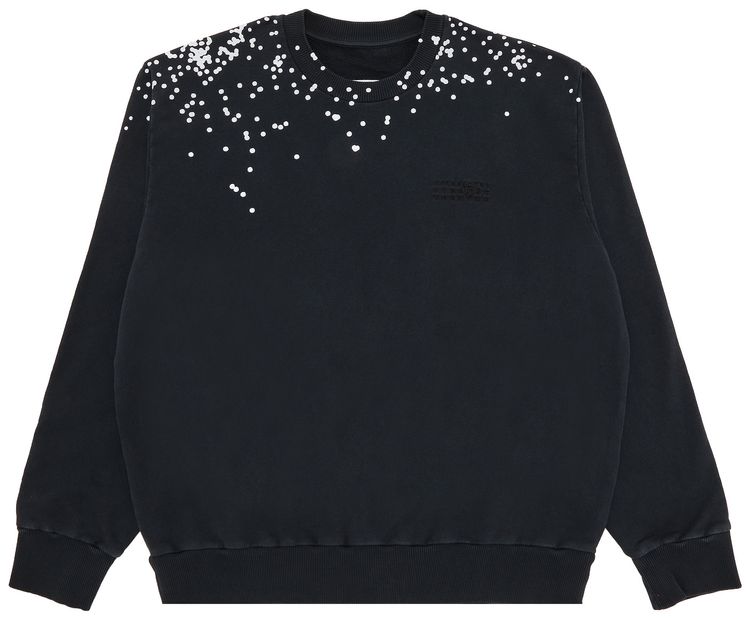 MM6 Maison Margiela Unbrushed Sweatshirt Washed Black
