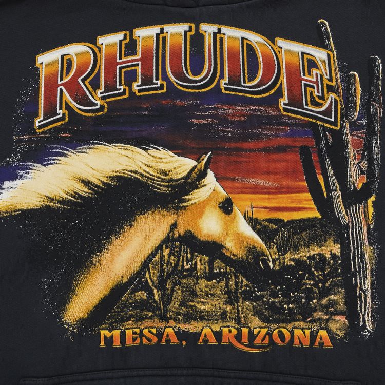 Rhude Mesa Stallion Hoodie Black