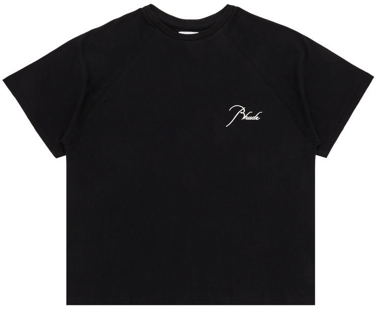 Rhude Classique Raglan Tee Black