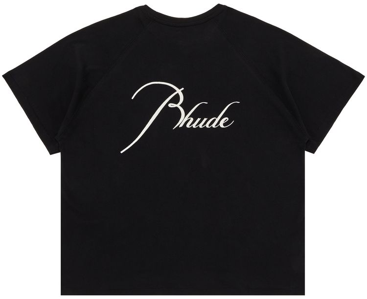 Rhude Classique Raglan Tee Black