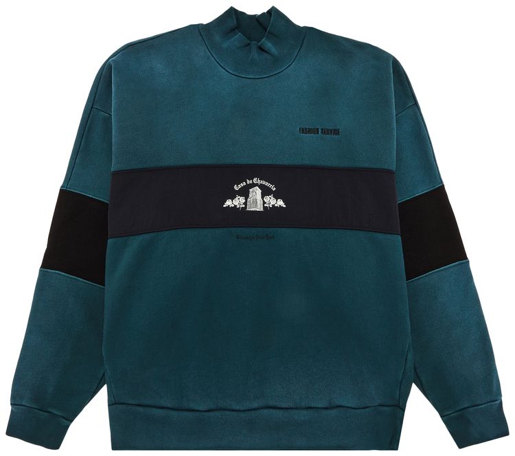 Willy Chavarria Casa De Chavarria Crewneck Sweater Green