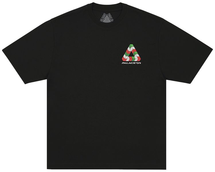 Palace 9 Tri Ferg T Shirt Black