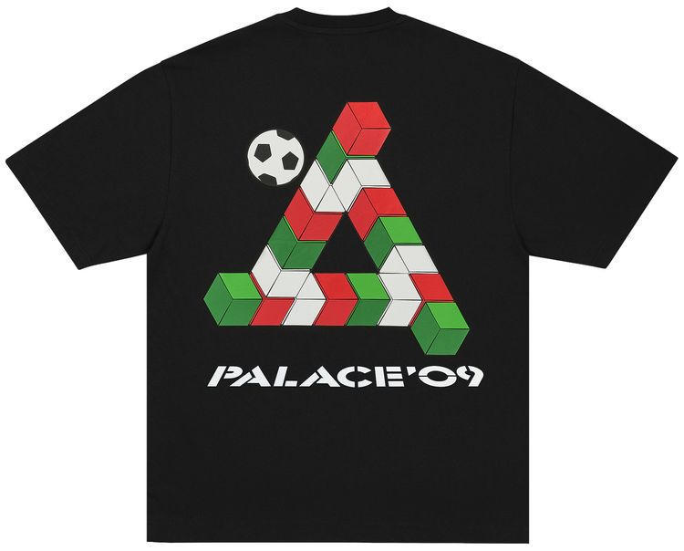 Palace 9 Tri Ferg T Shirt Black