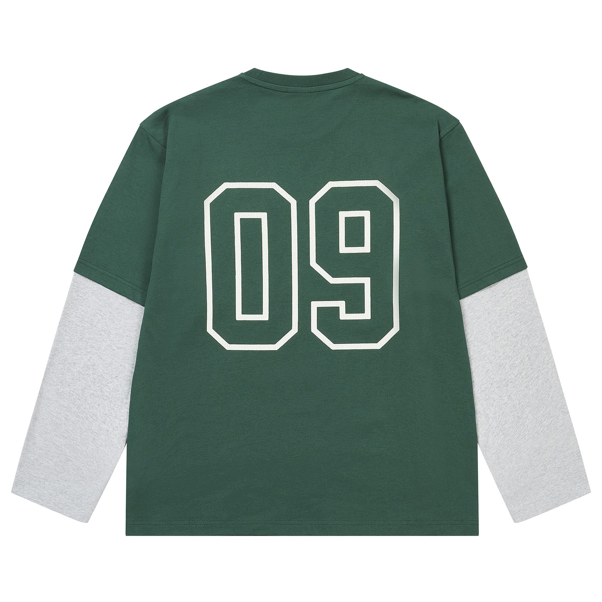 Buy Palace Surprisingly Long-Sleeve 'Racey Green/Grey Marl