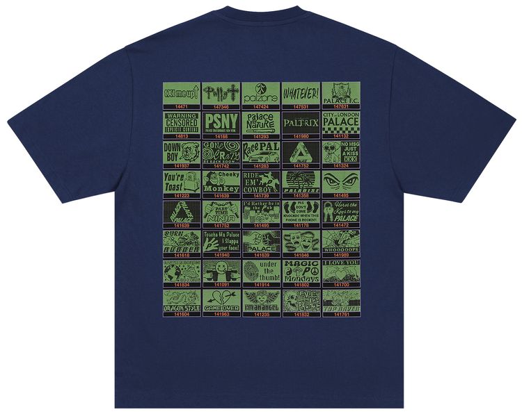 Palace Top Up T Shirt Navy