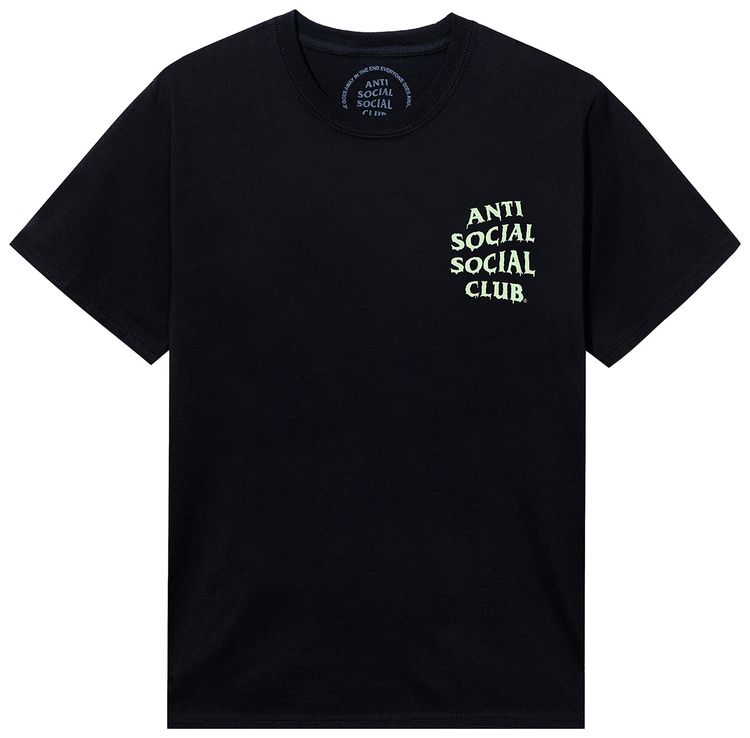 Anti Social Social Club Game Killer Tee Black