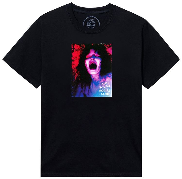 Anti Social Social Club Scream Tee Black