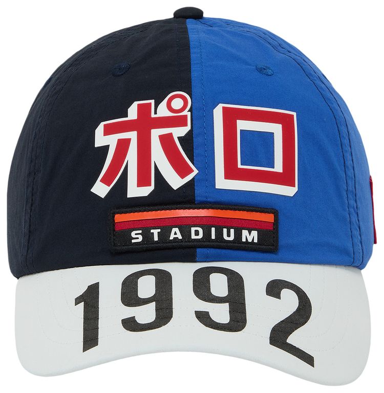 Polo Ralph Lauren Tokyo Stadium Ball Cap Aviator NavyWhteSapphire Str