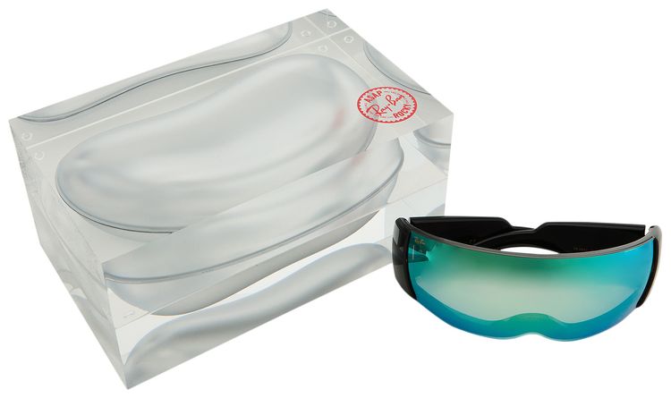 Ray Ban x AAP ROCKY Ultra Wrap 002 Sunglasses BlackBlue