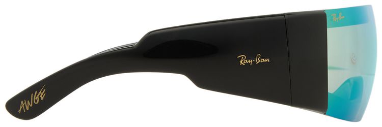 Ray Ban x AAP ROCKY Ultra Wrap 002 Sunglasses BlackBlue