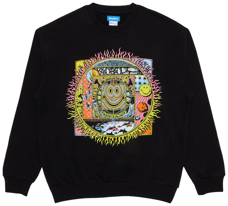 GOAT Exclusive Market Smiley Market Sun And Moon Crewneck