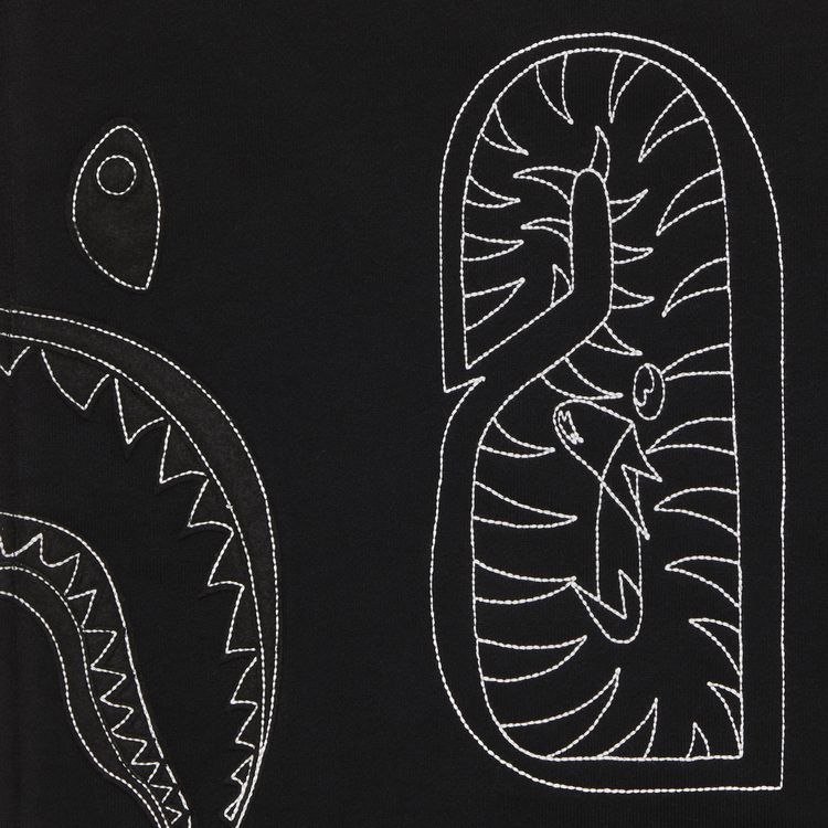 GOAT Exclusive BAPE Contrast Stitching Relaxed Fit Full Zip Shark Hoodie