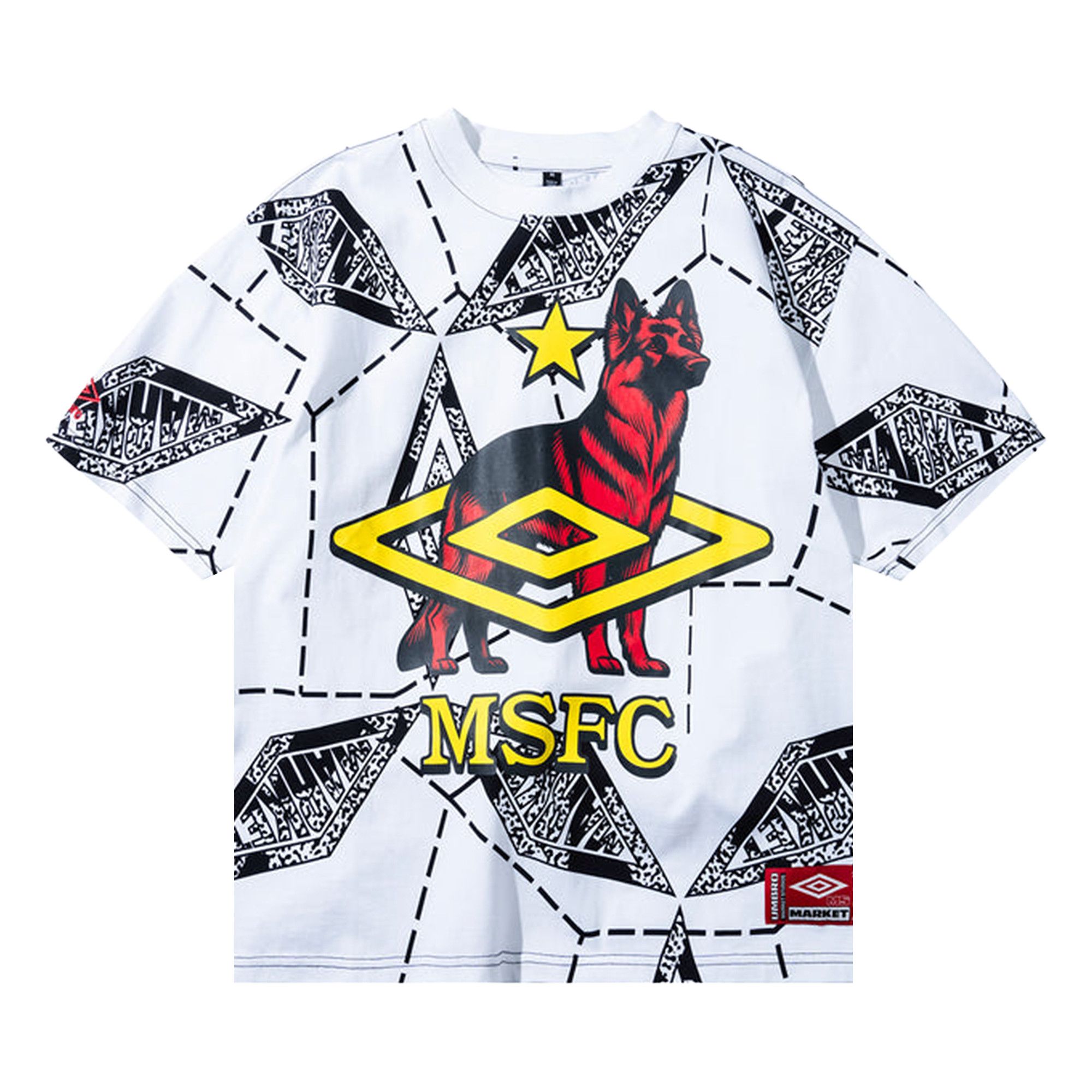 Buy Market x Umbro Studios Fc T-Shirt 'Multicolor' - UUM1UMAC