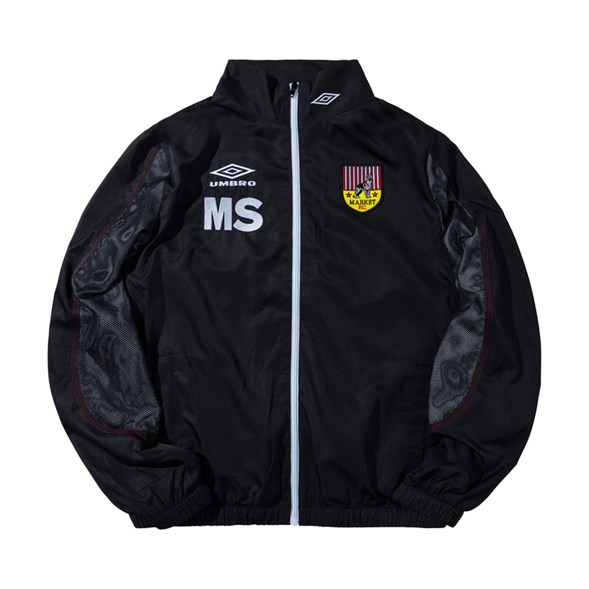 Buy Market x Umbro Studios Track Jacket 'Black' - UUM1UMAE BLAC | GOAT