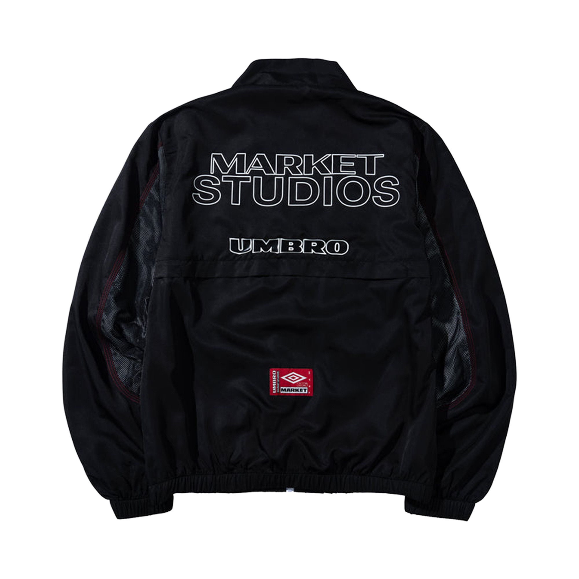 Buy Market x Umbro Studios Track Jacket 'Black' - UUM1UMAE BLAC | GOAT