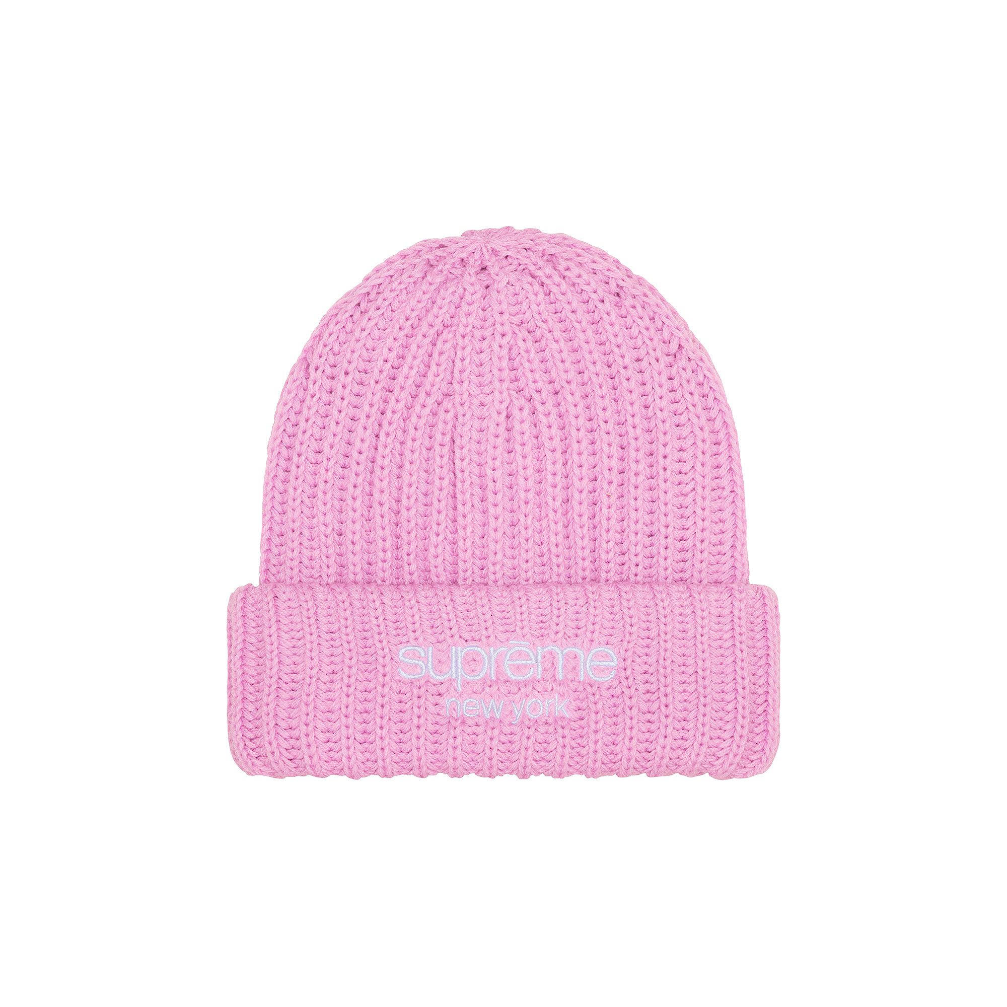 シュプリーム Supreme Big Logo Beanie PINK Supreme Big Logo Beanie (FW22) Pink - FW22 - US