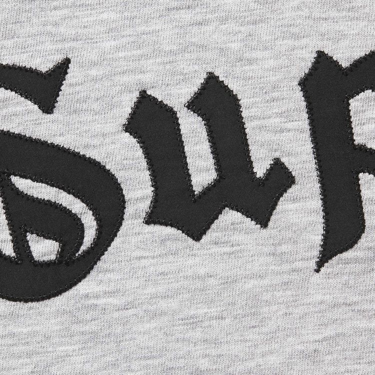 Supreme Cross Short Sleeve Top Heather Grey