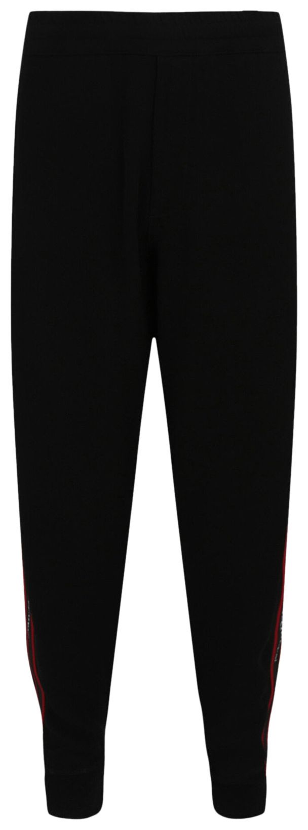 Alexander McQueen Logo Tape Joggers Black