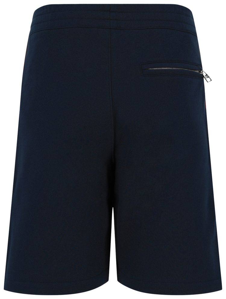 Alexander McQueen Logo Tape Shorts Blue