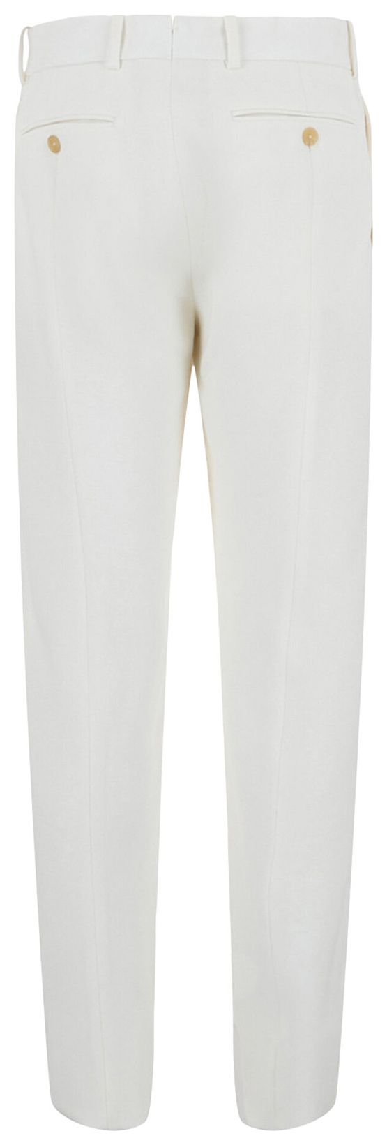 Alexander McQueen Cigarette Trousers Cream