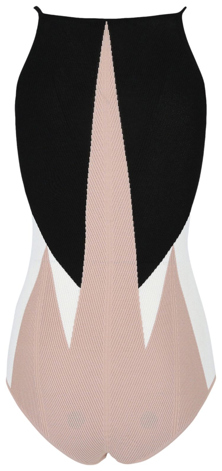 Bottega Veneta Geometric One Piece BlackMulticolor