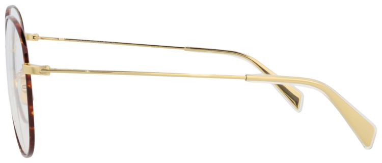 CELINE Round Frame Metal Optical Frames BronzeTransparent