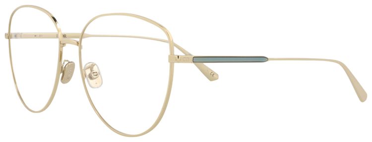 Dior Round Frame Metal Optical Frames GoldTransparent