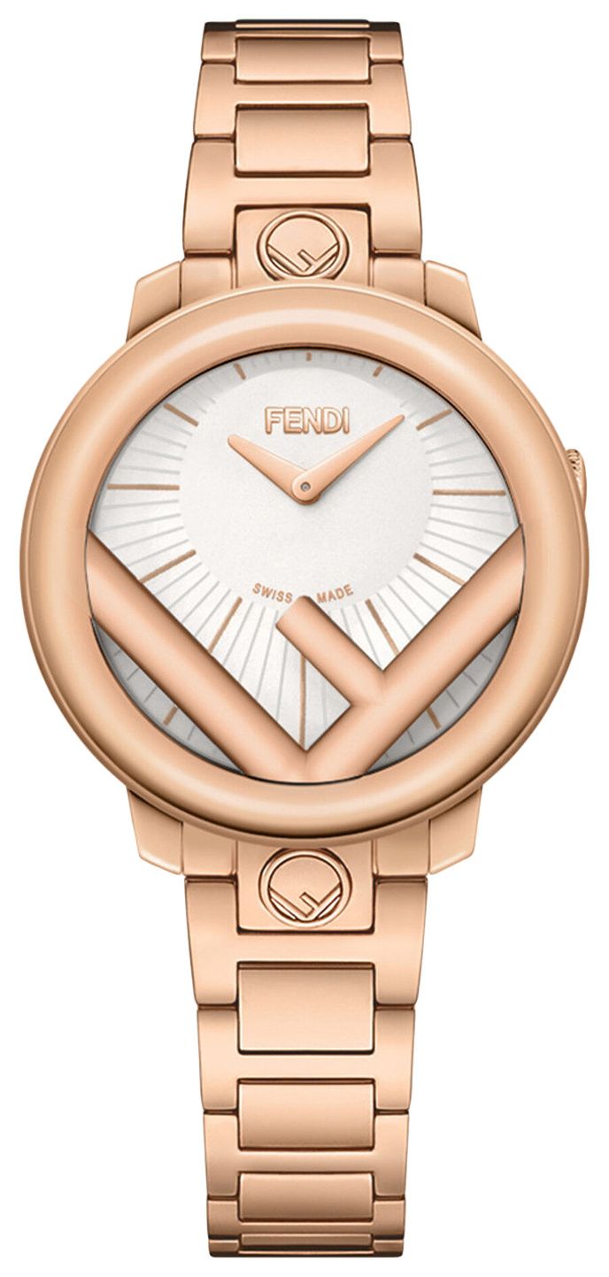 Fendi Run Away Bracelet Watch Rose Gold
