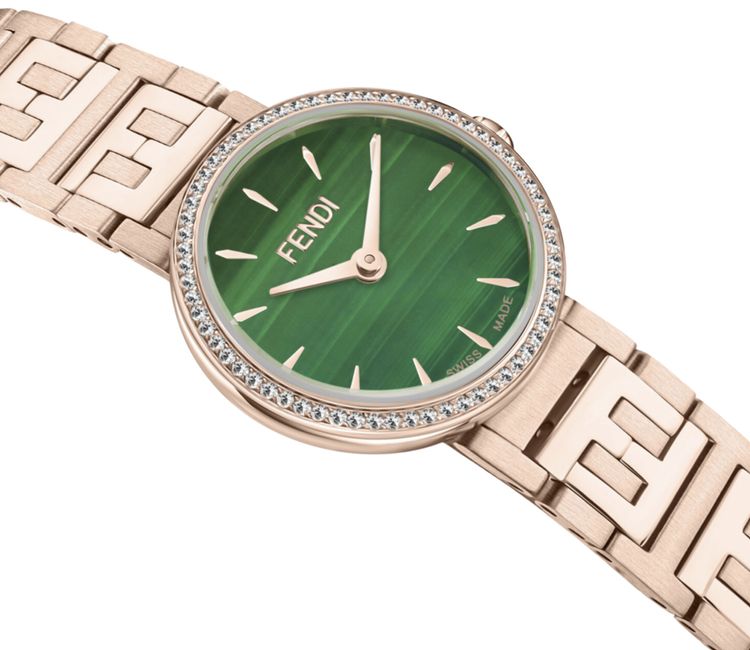 Fendi Forever Fendi Diamond Watch Rose Gold
