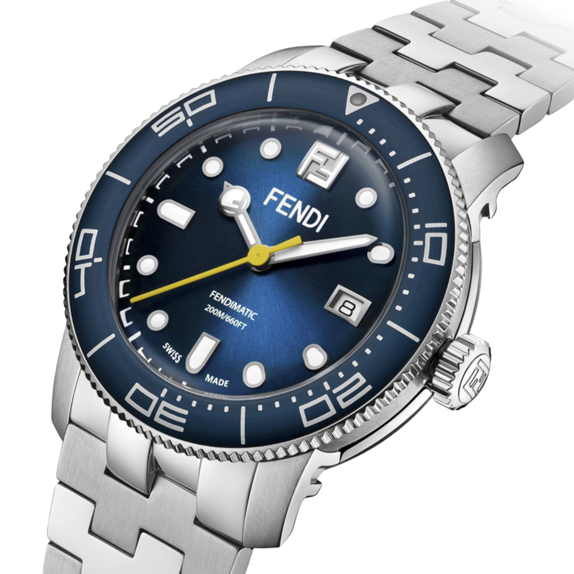 FENDI 時計 Buy Fendi Aqua Automatic Diver Watch 'Stainless Steel