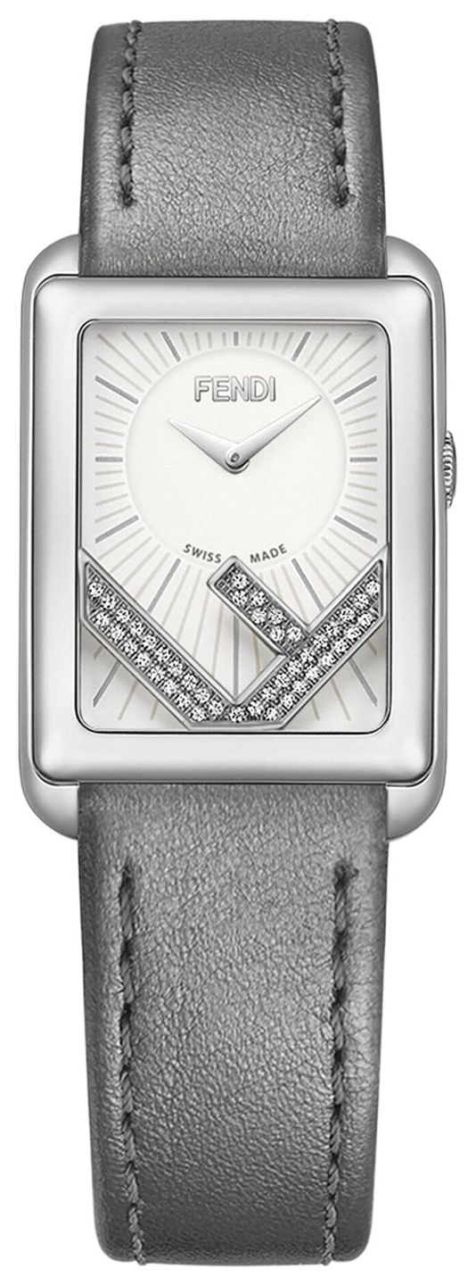 Fendi Run Away Diamond Watch Stainless Steel